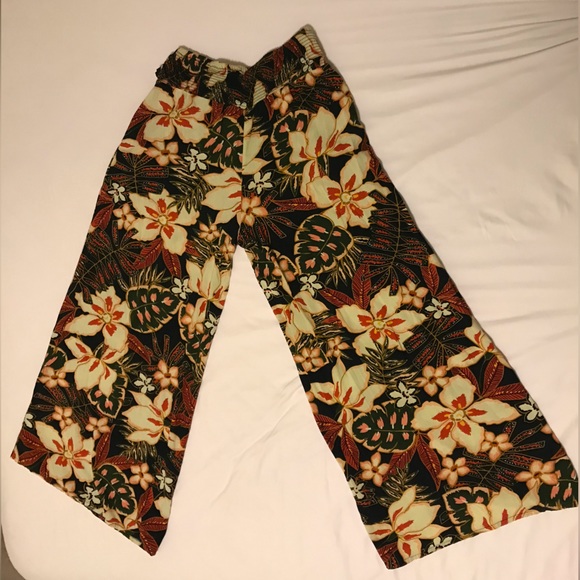 Patrons of peace Hawaiian paper bag pants - Picture 7 of 8